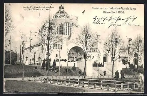 AK Düsseldorf, Gewerbe- und Industrie-Ausstellung 1902