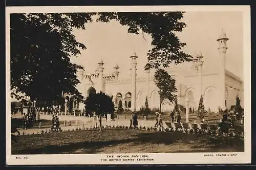 AK London, British-Empire Exhibition 1924, the Indian Pavilion