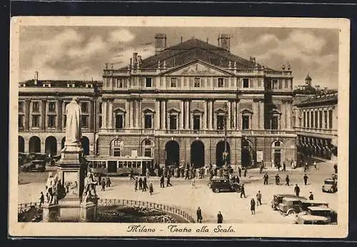 AK Milano, Teatro alla Scala, Strassenbahn