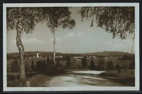 AK Rottenbuch / Ammer, Ortsansicht gegen Schönberg