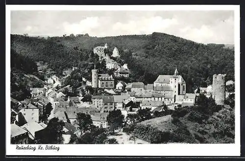 AK Neuerburg /Kr. Bitburg, Ortsansicht aus der Vogelschau