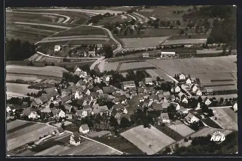 AK Breitenstein / Württ., Ortsansicht vom Flugzeug aus gesehen