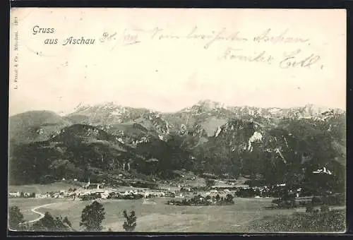 AK Aschau / Chiemgau, Panorama