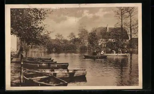 AK Naunhof / Leipzig, Mühle Lindhardt