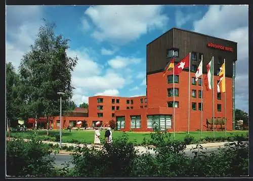 AK Münster / Westfalen, Mövenpick-Hotel