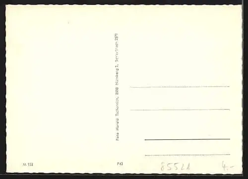 AK Ottobrunn b. München, Kirche, Wohnhaus, Ortspartie