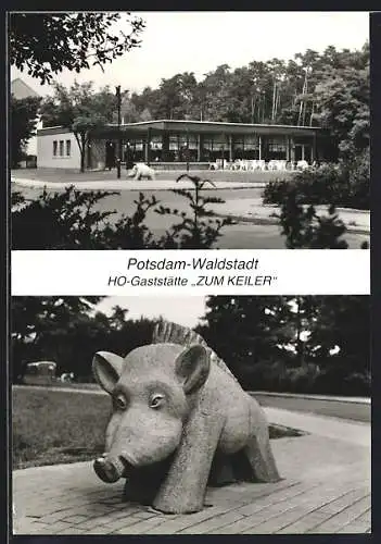 AK Potsdam-Waldstadt, HO-Gaststätte zum Keiler
