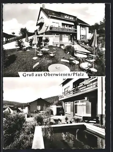 AK Oberwiesen /Pfalz, Cafe-Restaurant zur Zwitscherstube
