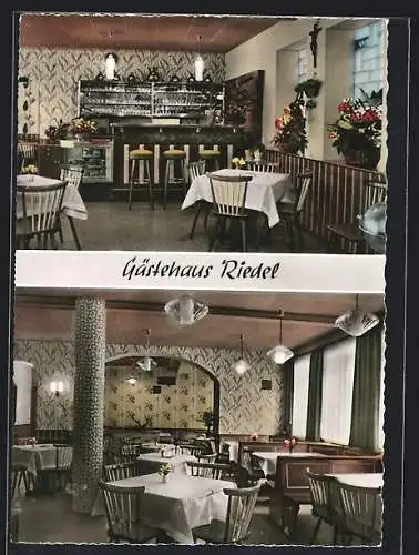 AK Mellrichstadt, Café-Gästehaus Riedl
