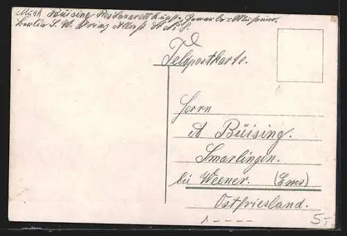 AK Berlin, Reichstagsbäude und Siegessäule am Königsplatz