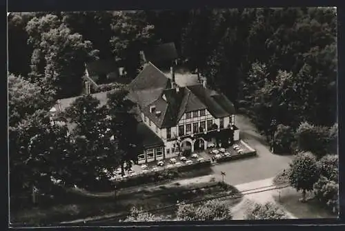 AK Dünsen / Harpstedt, Hotel Waldfrieden, Bes. M. Rogge