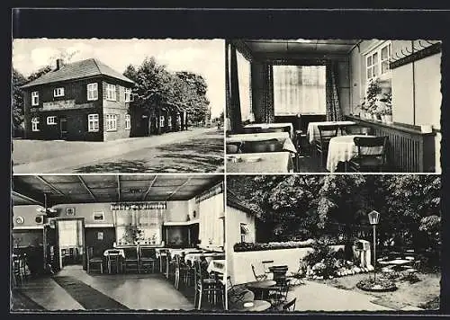 AK Grafschaft / Schortens, Cafe Barkel, Innenansichten