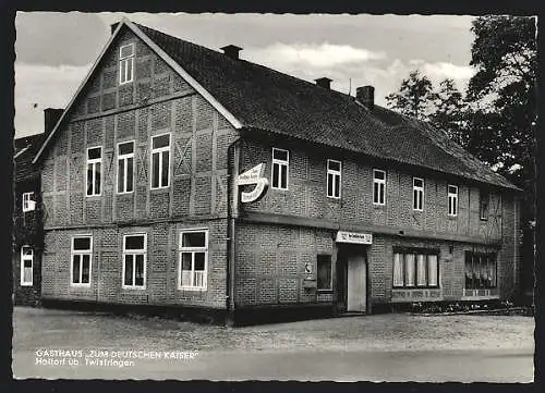AK Holtorf / Twistringen, Gasthaus Zum Deutschen Kaiser, Bes. C. Hausberg-Bahrs