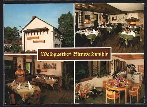 AK Scheibenhardt / Pfalz, Gasthof Bienwaldmühle