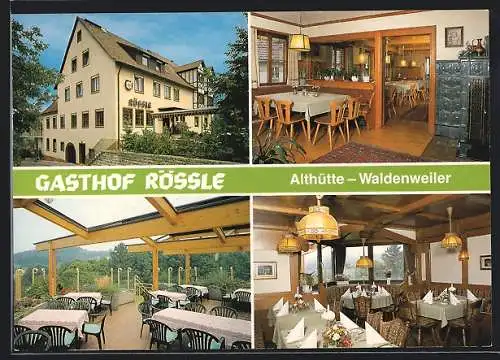 AK Althütte-Waldenweiler, Gasthof Rössle, Holunderweg 6