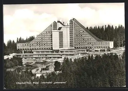 AK Oberhof /Th., Interhotel panorama aus der Vogelschau