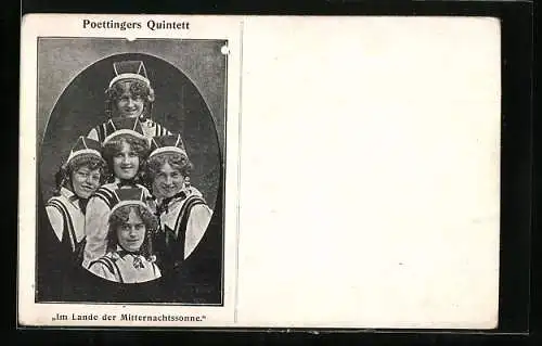 AK Trachtenkapelle Poettingers Quintett, Im Lande der Mitternachtssonne