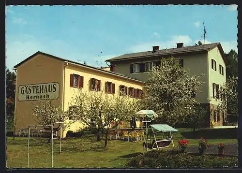 AK Bad Gleichenberg, Gästehaus Hernach Fam. Weiss, Ringstrasse 128, mit Garten