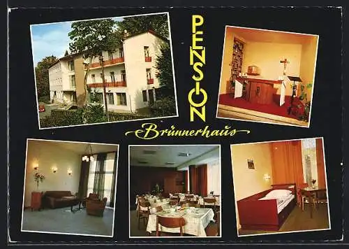 AK Bad Gleichenberg /Steiermark, Pension Brunnerhaus der Barmherzigen Schwestern