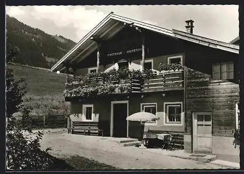 AK Vomperberg /Tirol, Gralssiedlung, Gasthaus Weberhof