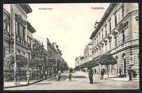 AK Szabadka, Kossuth-utca