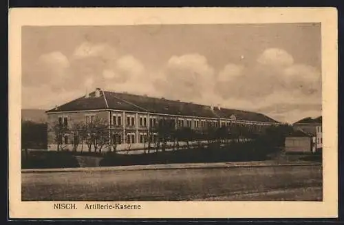 AK Nisch, Artillerie-Kaserne