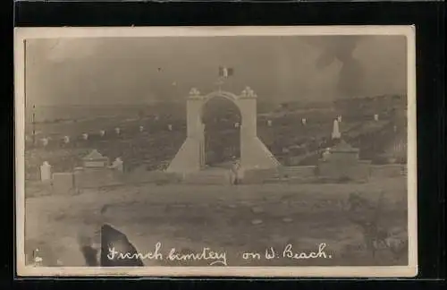 AK Gallipoli, French Cemetery on W. Beach