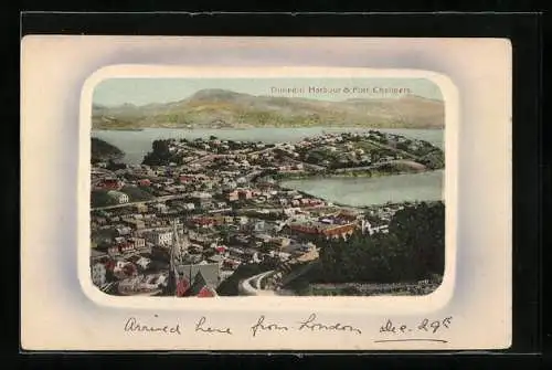 AK Port Chalmers, Part of the town and Dunedin Harbour