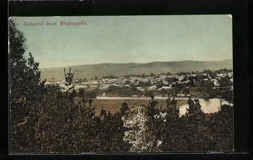 AK Gisborne, Village from Whataupoko