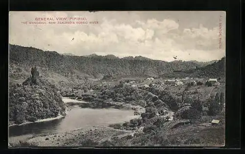 AK Pipiriki, The Wanganui River, General View