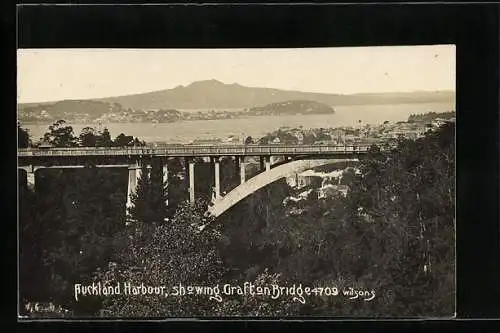 AK Auckland, Auckland Harbour, Grafton Bridge