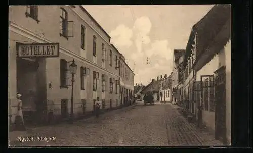 AK Nysted, Adelgade, Hotellet