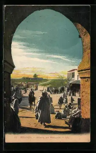 AK Mernès, Porte du Mellah