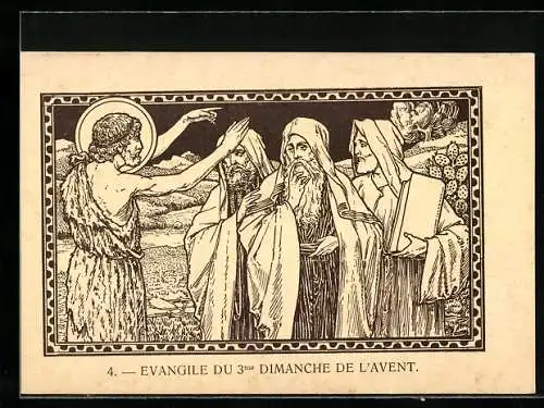 AK Evangelie du 3me Dimanche de L`Avent