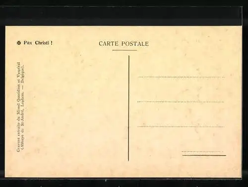 AK Evangelie du 7me Dimanche apres La Pentecote