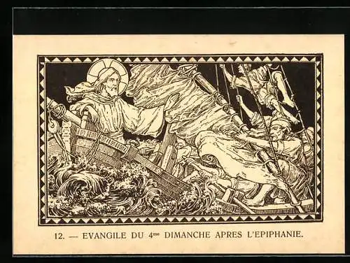 AK Evangelie du 4me Dimanche apres L`Epiphanie