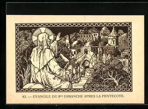 AK Evangelie du 9me Dimanche apres La Pentecote