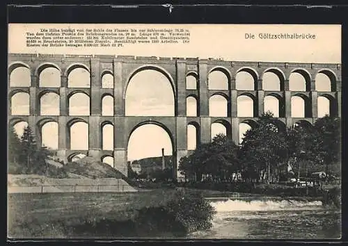 AK Netzschkau, Göltzschthalbrücke
