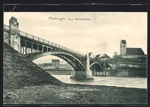 AK Plochingen, Neue Neckarbrücke