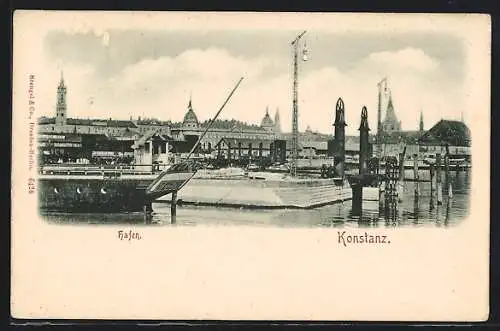 AK Konstanz, Partie am Hafen