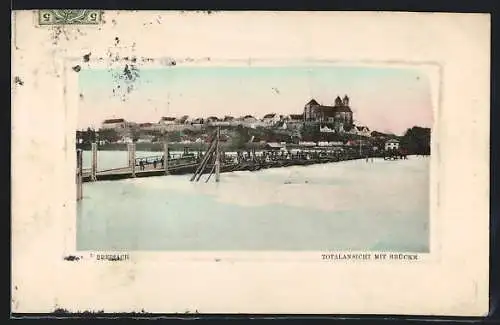 AK Breisach, Totalansicht mit Kirche