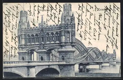 AK Hamburg-Rothenburgsort, Elbbrücke