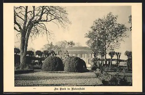 AK Hohenstadt / Aalen, am Park