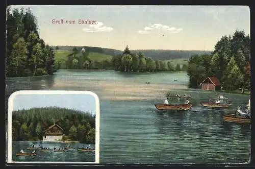 AK Ebnisee, Gasthaus am Ebnisee, Ruderboote