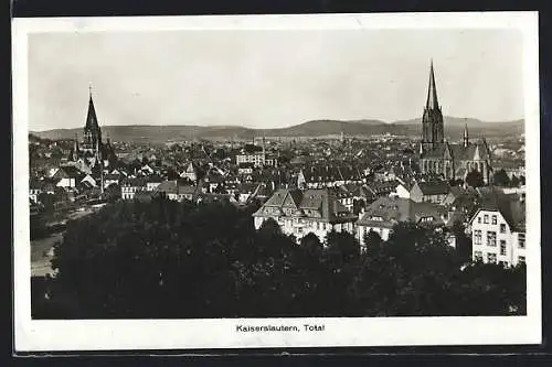 AK Kaiserslautern, Totalansicht mit Kirche