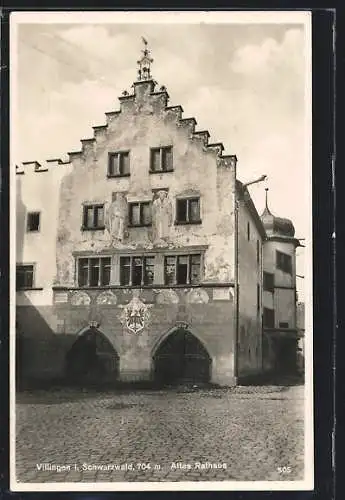 AK Villingen / Schwarzwald, altes Rathaus