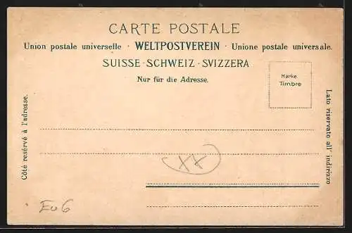 AK Bern, Zeitglockenturm und Bärenbrunnen