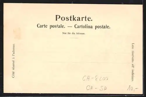 AK Schaffhausen, Rheinbrücke