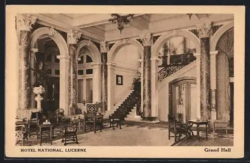 AK Lucerne, Hotel National, Grand Hall