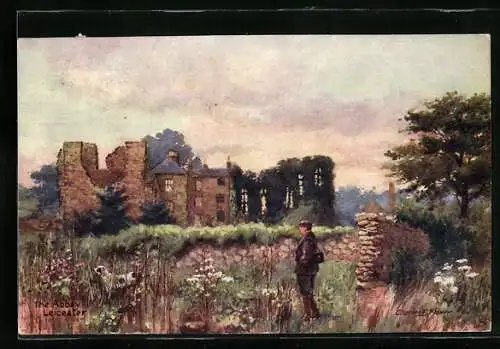 Künstler-AK Charles F. Flower: Leicester, The Abbey